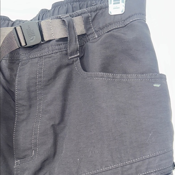 The North Face Men’s Convertible Zip Off Hiking Cargo Pants Belted Size Small - Picture 5 of 9